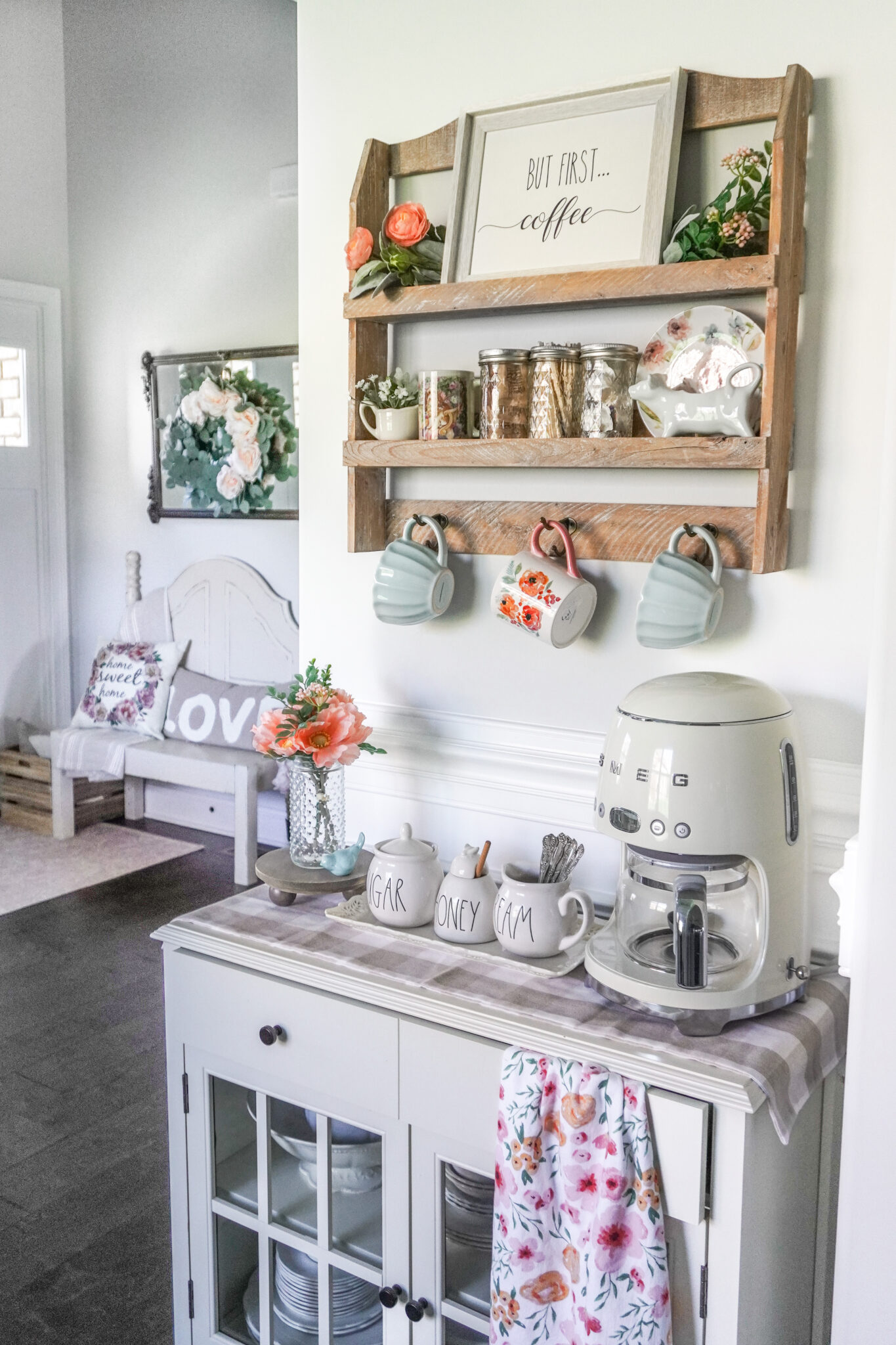 2023 Farmhouse Spring Decor House Tour Kateschwanke