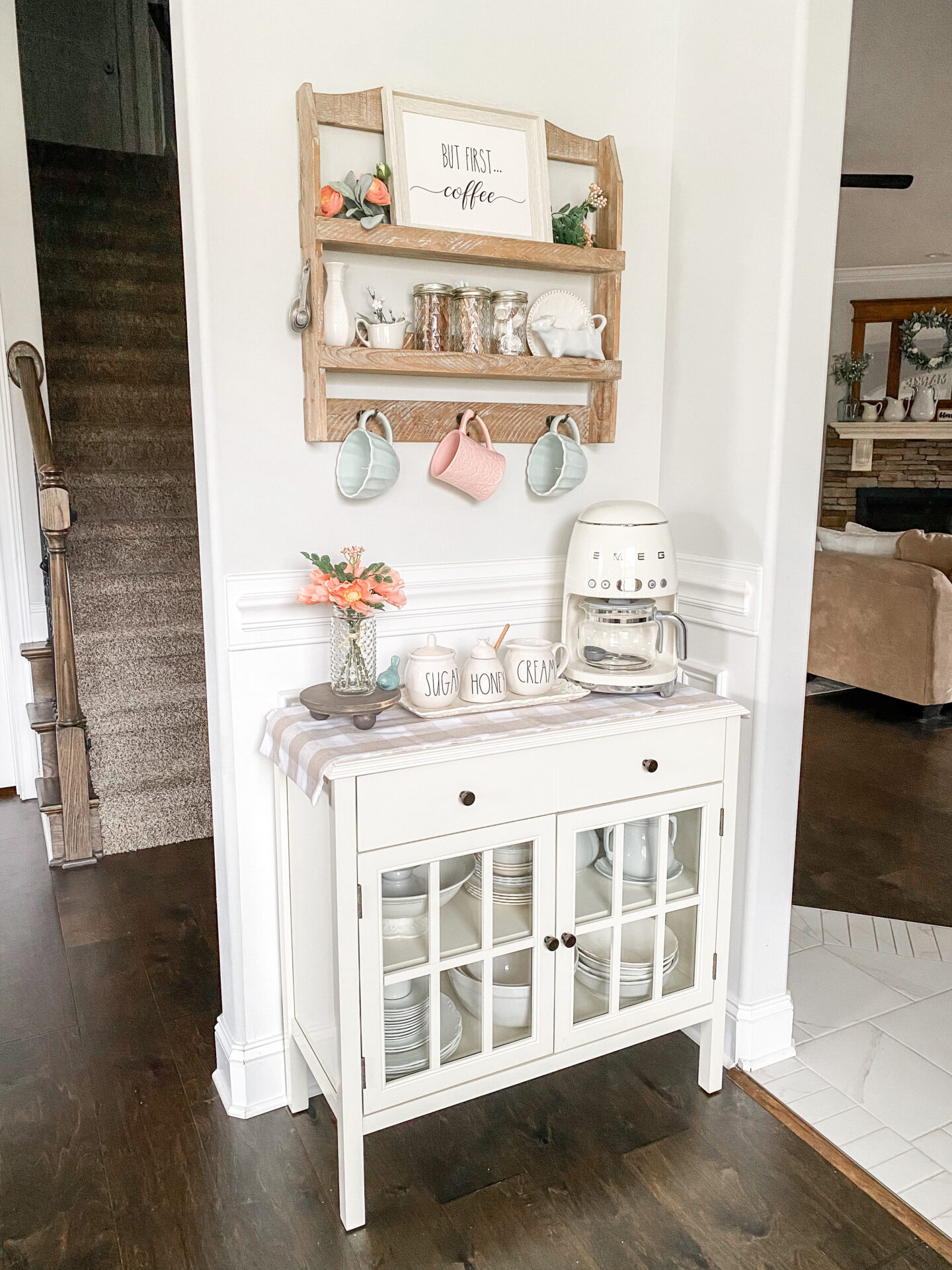 Spring Forward with A Coffee Bar - JENRON DESIGNS