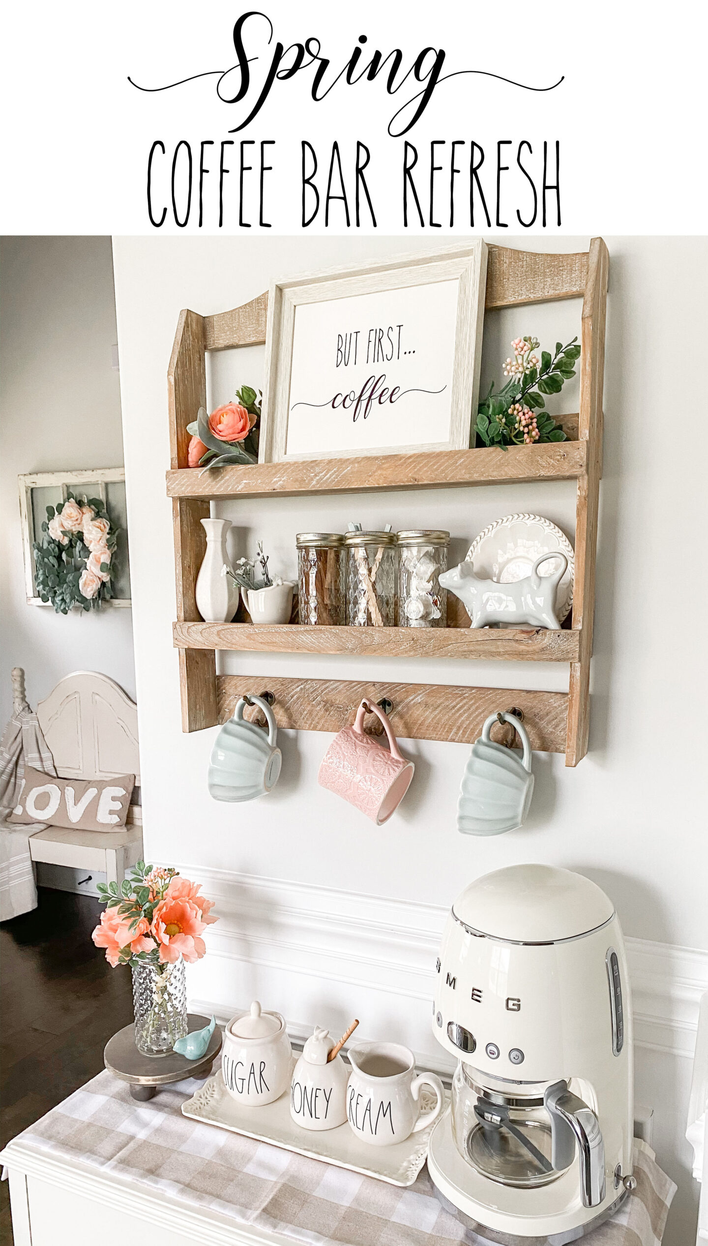 Spring Forward with A Coffee Bar - JENRON DESIGNS